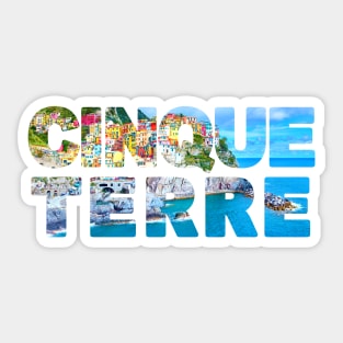 Cinque Terre - ITALY - Manarola Sticker